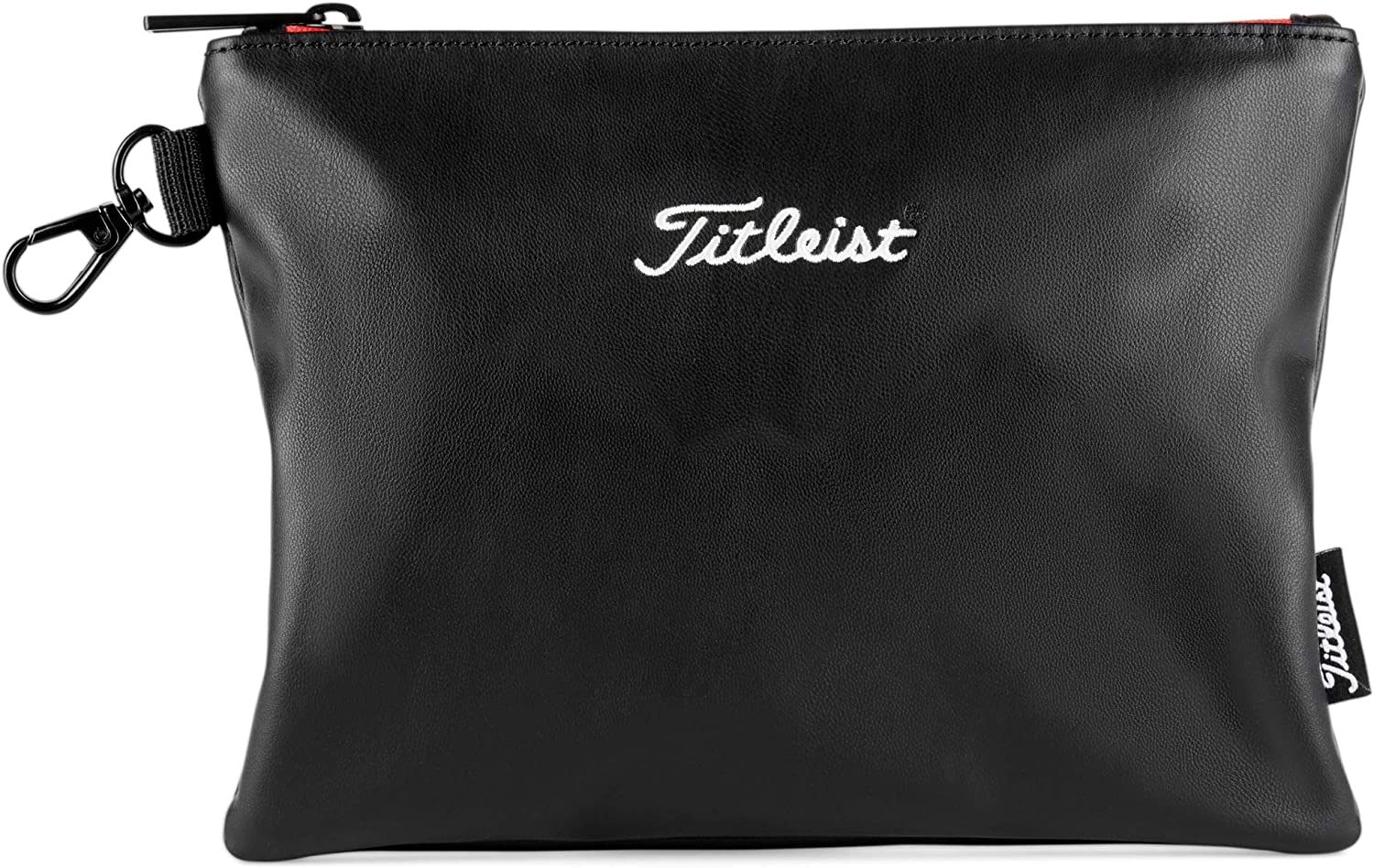 Titleist Travel Gear Professional Zippered Golf Pouch Black