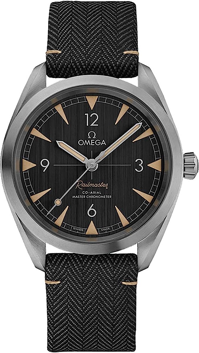 Omega Seamaster Railmaster Automatic Mens Watch 220.12.40.20.01.001