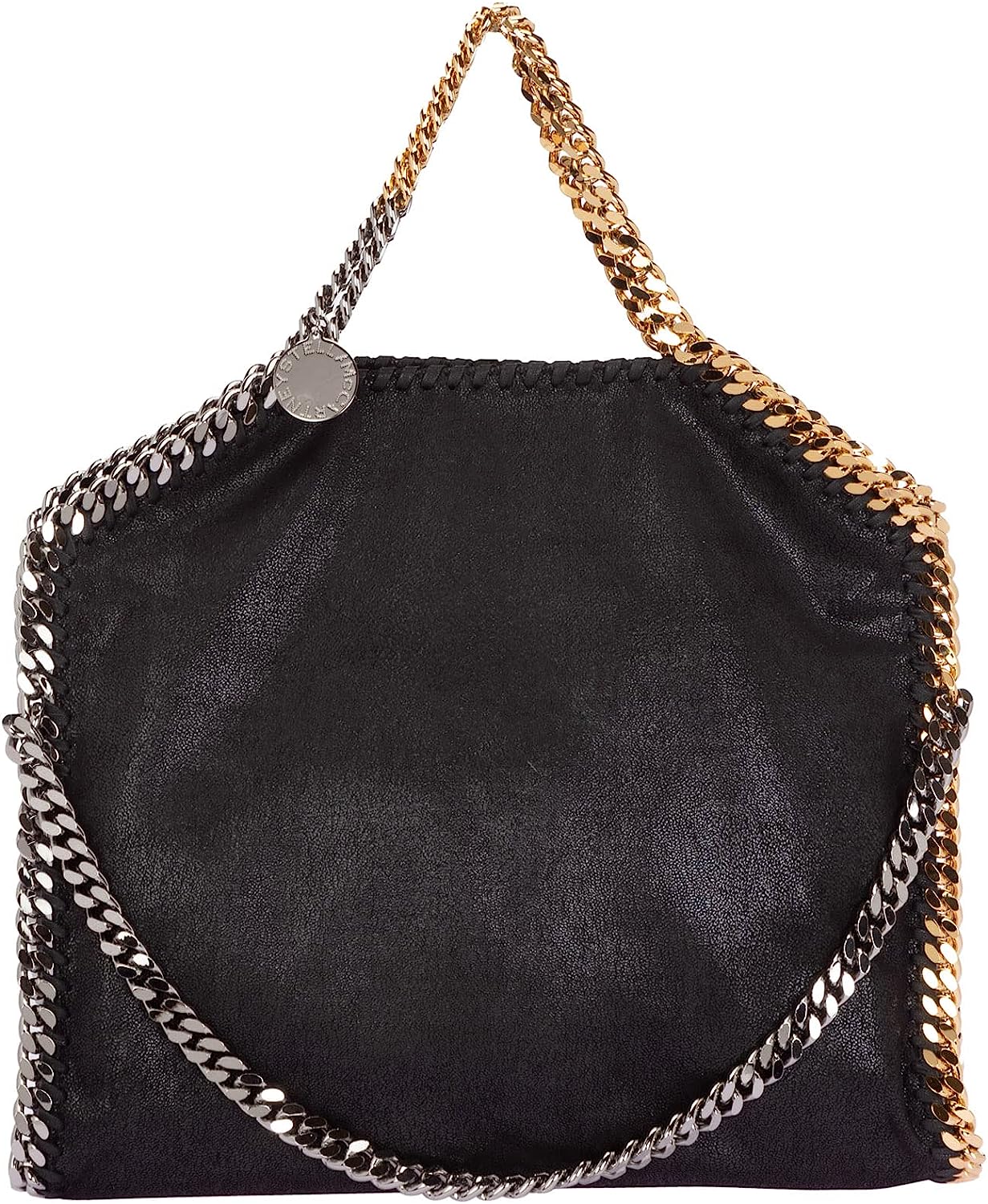 Stella McCartney women Falabella fold over handbags nero
