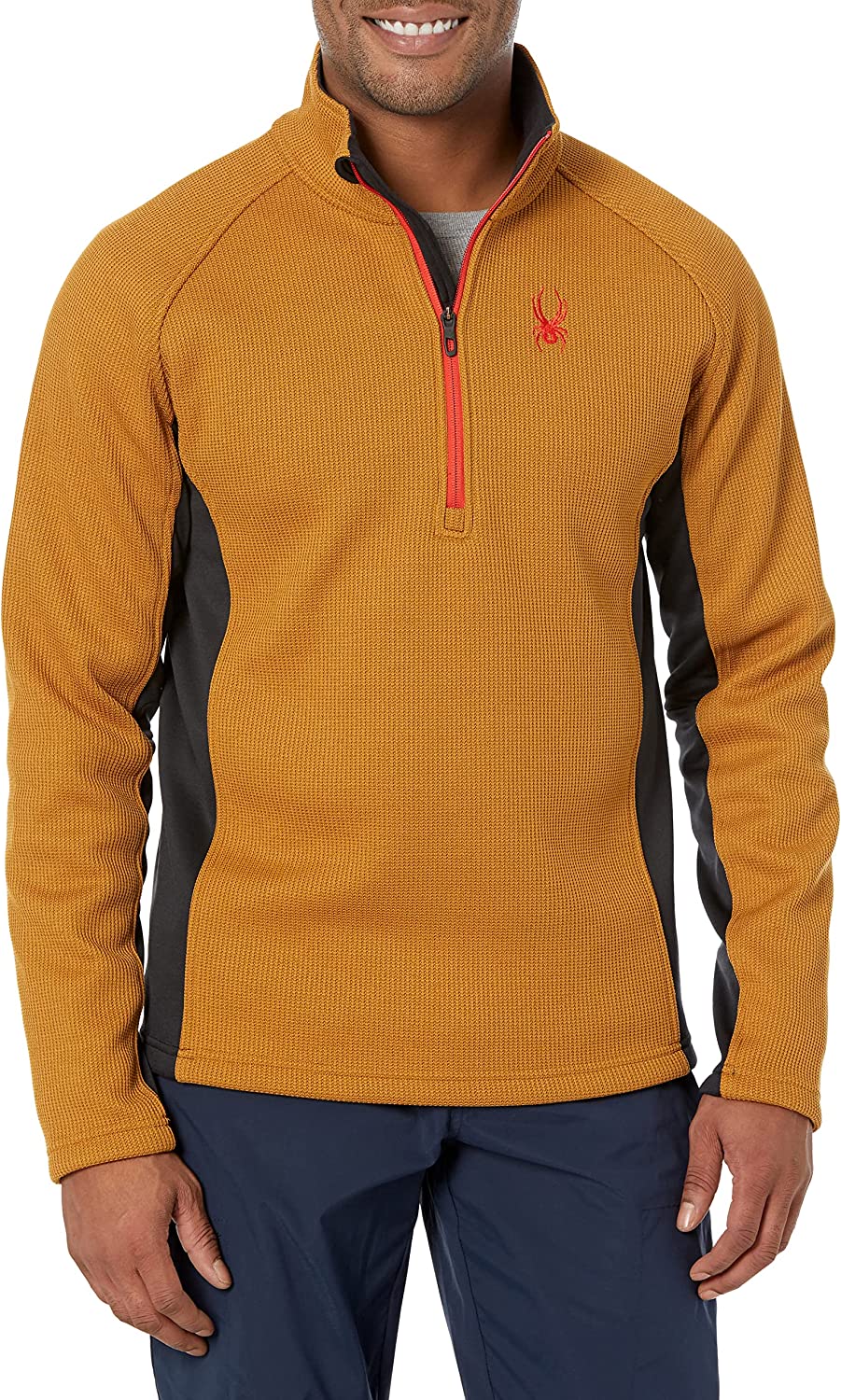 Spyder Outbound Half Zip Tailored Mid Wt Stryke Fleece