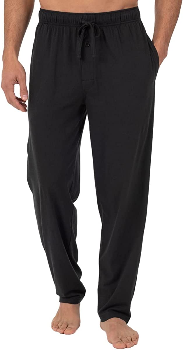 Fruit of the Loom Men's Extended Sizes Jersey Knit Sleep Pant (1 & 2 Packs)