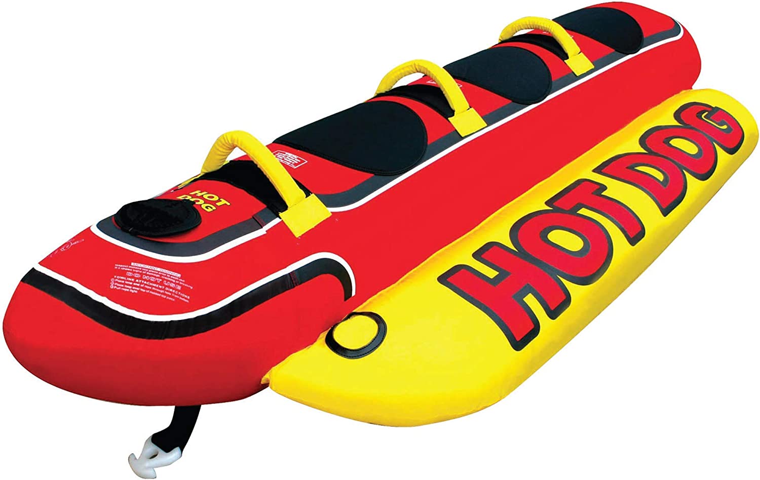 Airhead Hot Dog | Towable Tube for Boating with 1-5 Rider Options