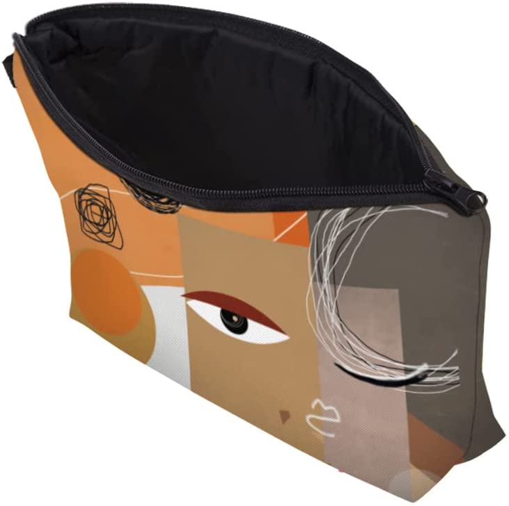 Hello Gorgeous Makeup Bag for Purse Eyelash Pink Cosmetic Bags for Women Inspirational Gift for Girls Small Funny Cosmetics Glitters Eyeshadows Travel Bag Cases for Toiletries Accessories Organizer