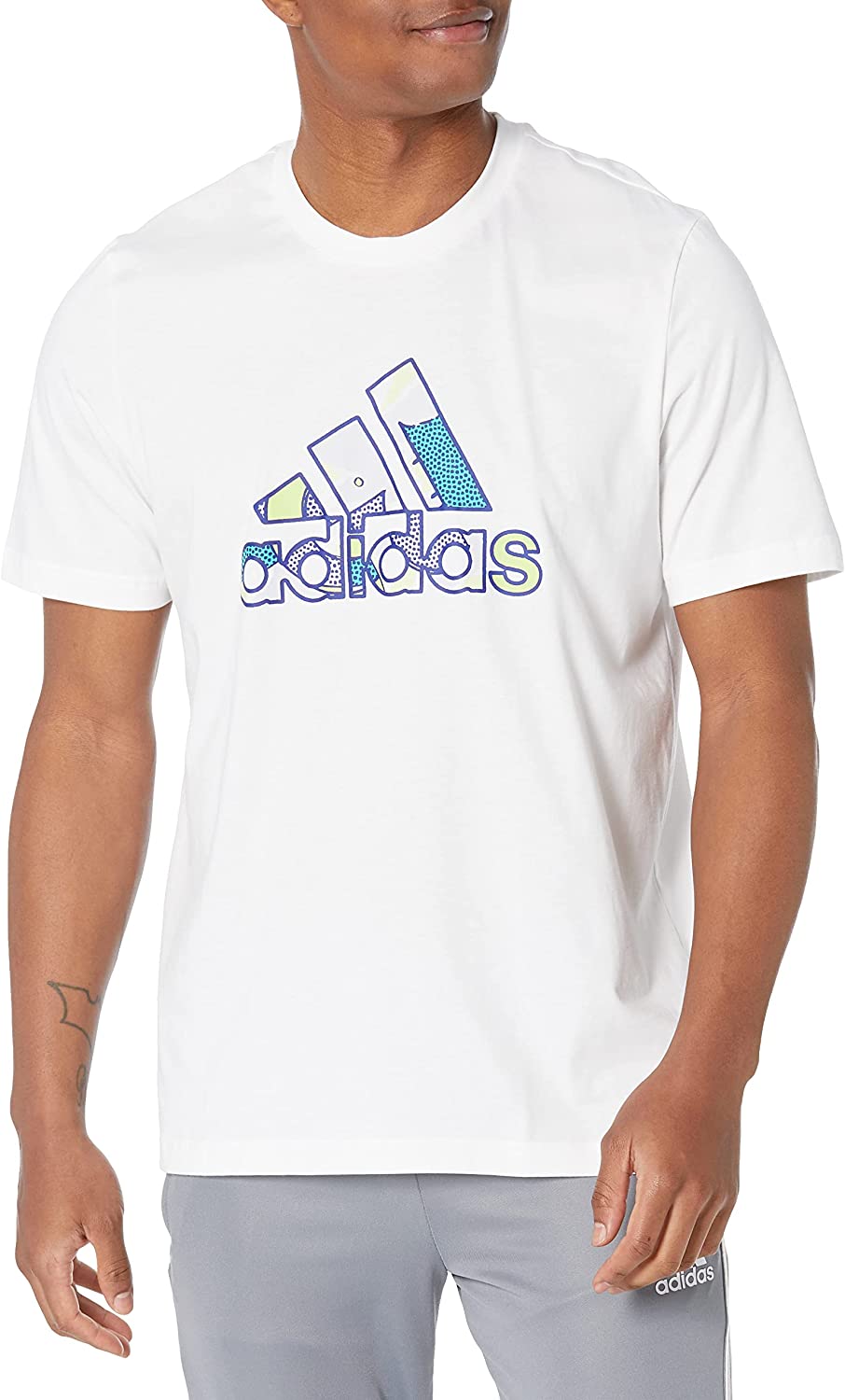 adidas Men's Badge of Sport Graphic Tee