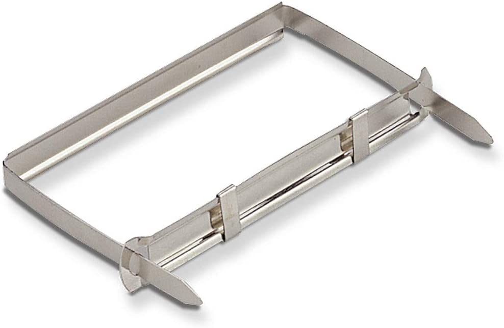 Officemate Prong Paper Fasteners， 2 inch Capacity， 2.75 inch Base， Box of 50 Complete Sets， (99852)， Silver