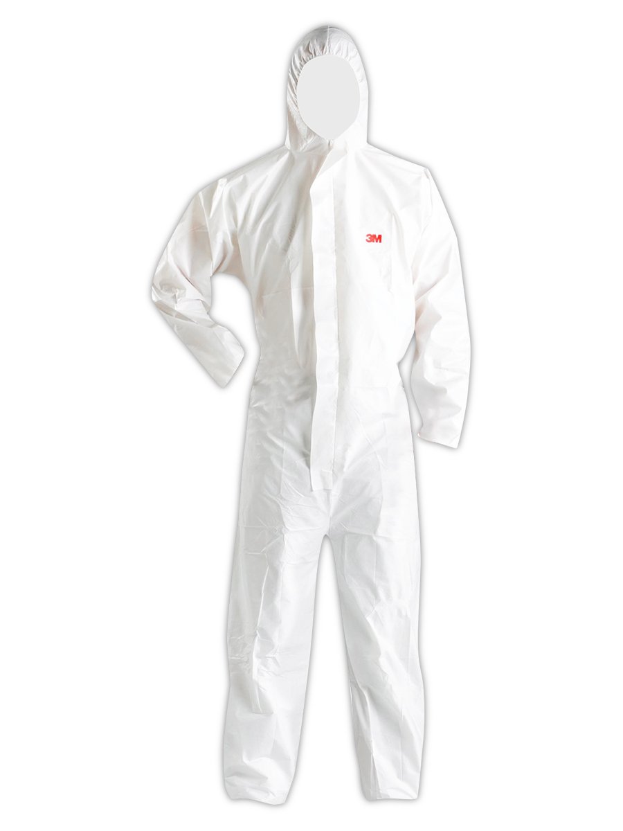 3M 00051131497900 4510 Disposable Protective Coveralls with Anti-Static Coating
