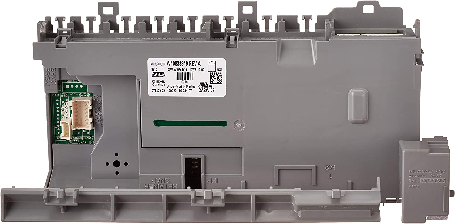 Whirlpool W10854215 Dishwasher Electronic Control Board