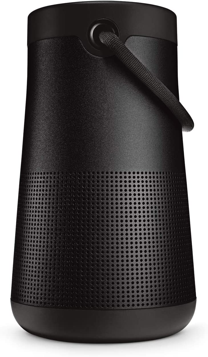 Bose SoundLink Revolve+ (Series II) Portable Bluetooth Speaker - Wireless Water-Resistant Speaker with Long-Lasting Battery and Handle, Black