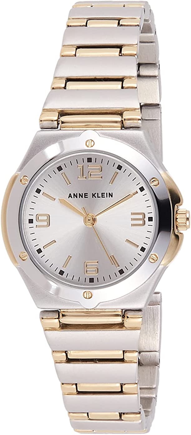 Anne Klein Women's Two-Tone Bracelet Watch, 10/8655SVTT