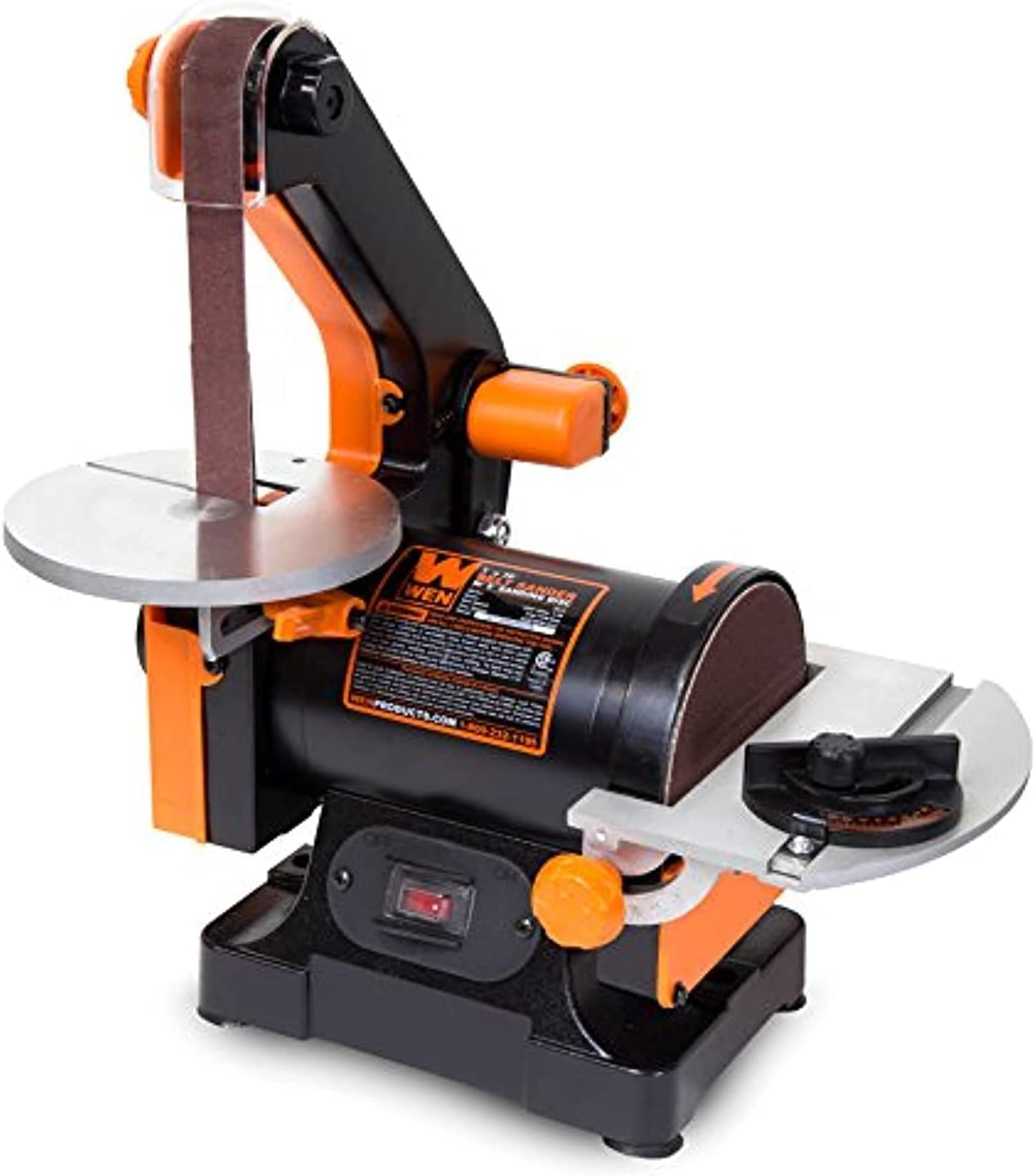 WEN 6515T 1 in. x 30 in. Belt Sander with 5 in. Sanding Disc
