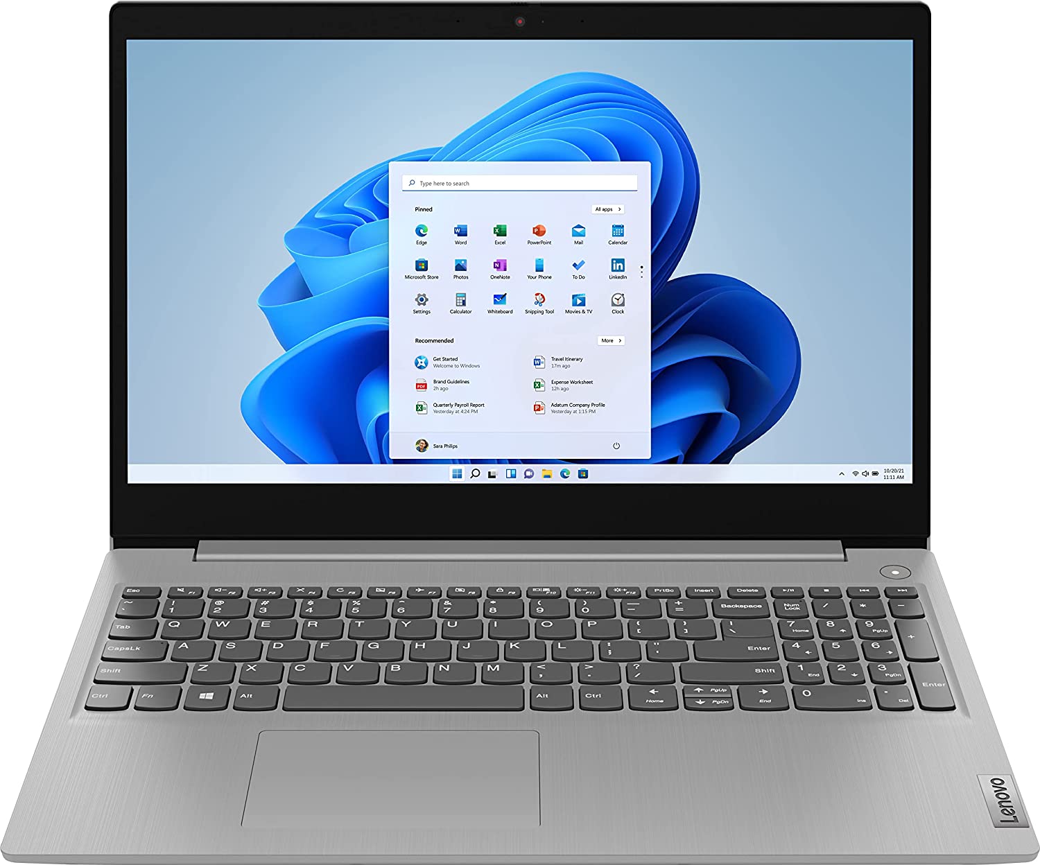 Lenovo 2022 Newest Ideapad 3 Laptop, 15.6" HD Touchscreen, 11th Gen Intel Core i3-1115G4 Processor, 8GB DDR4 RAM, 256GB PCIe NVMe SSD, HDMI, Webcam, Wi-Fi 5, Bluetooth, Windows 11 Home, Platinum Grey