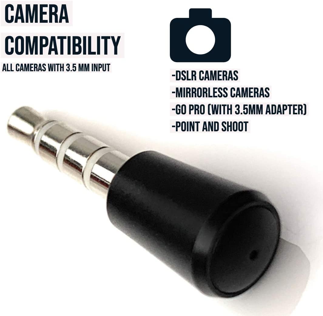 CHASDI Omnidirectional 3.5mm Dongle Microphone for PS4 Controller， Xbox One Controller， GoPro， DSLR， Mirrorless Camera， Digital Audio Recorder， Laptop， Tablet， Android， iPhone &amp; 3.5mm Input Device