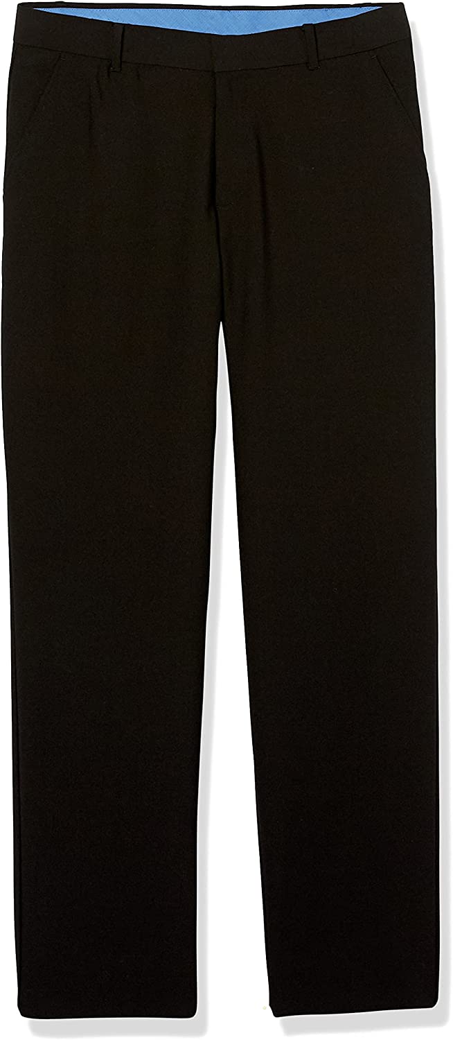 IZOD Boys' Bi-Stretch Flat Front Dress Pant