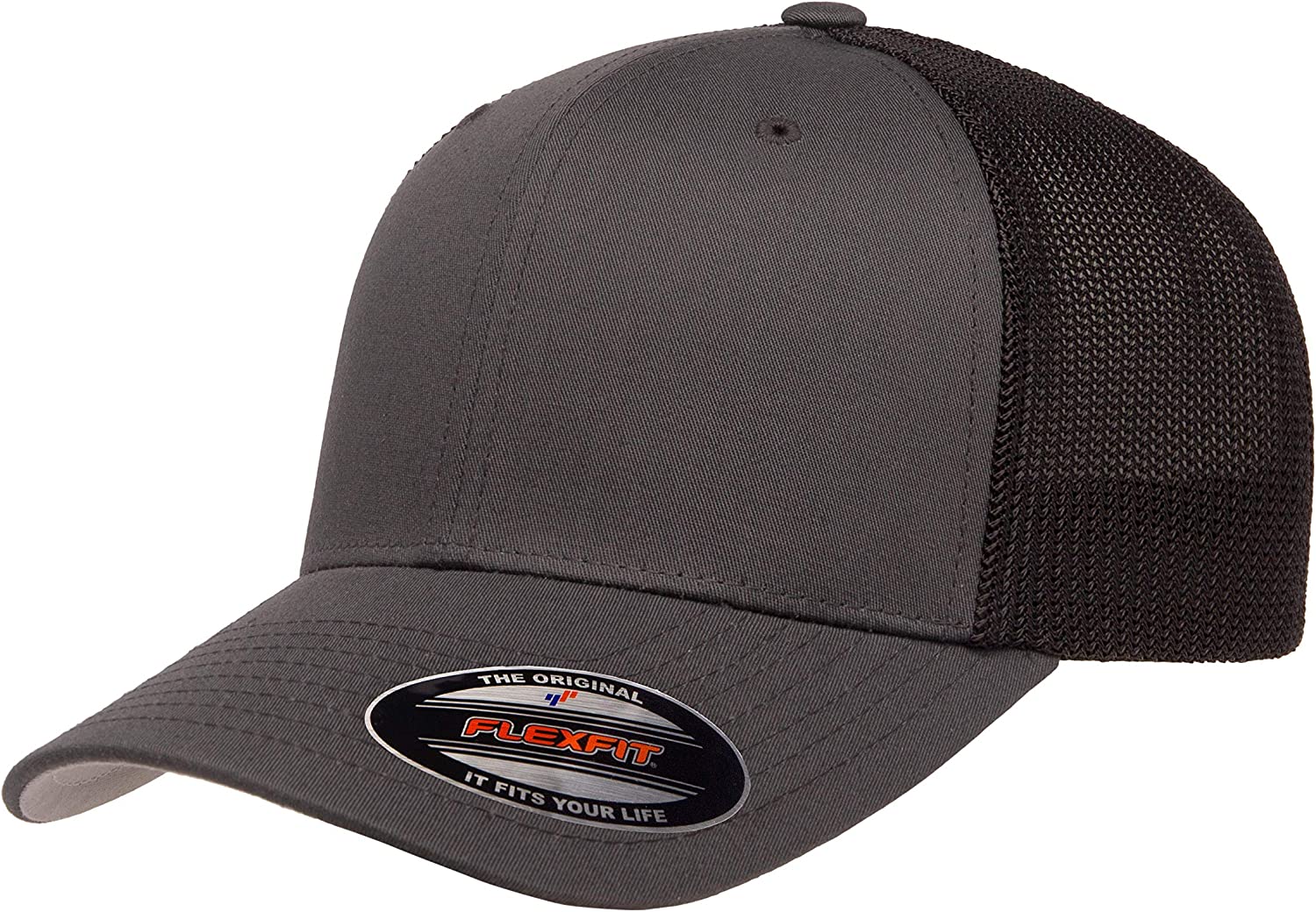 Flexfit Unisex Mesh Fitted Trucker Hat