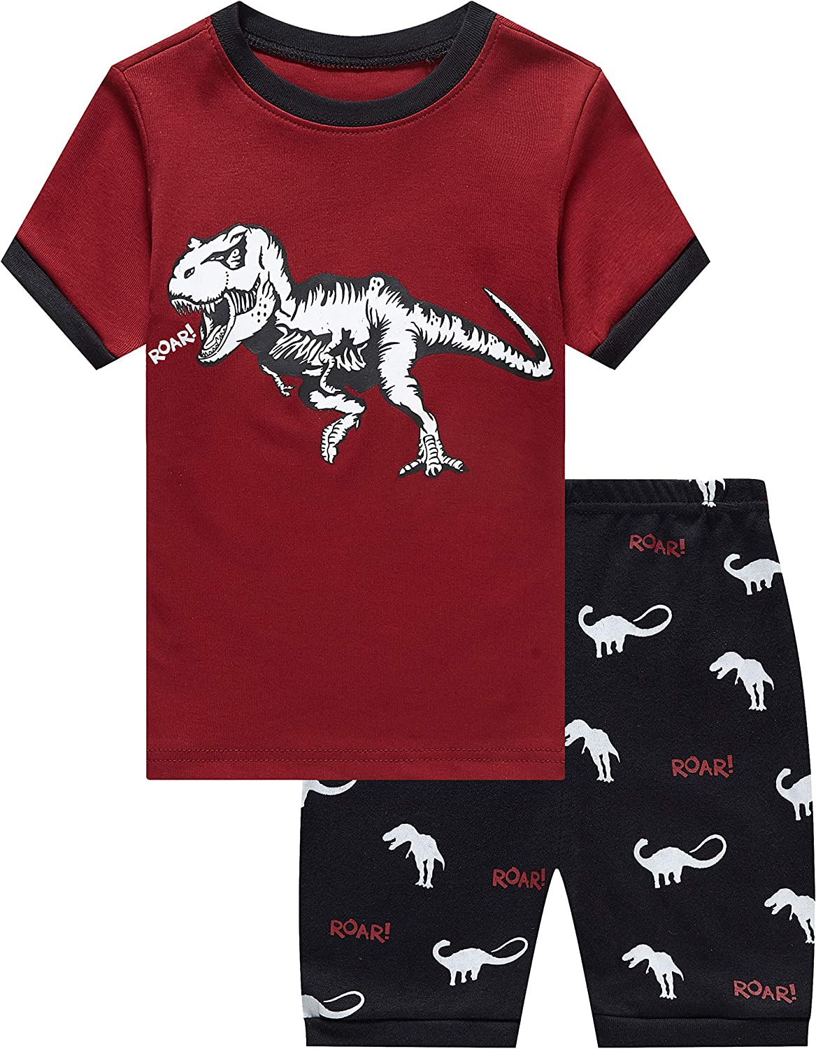 Family Feeling Boys Summer Pajamas Sets Short Sets