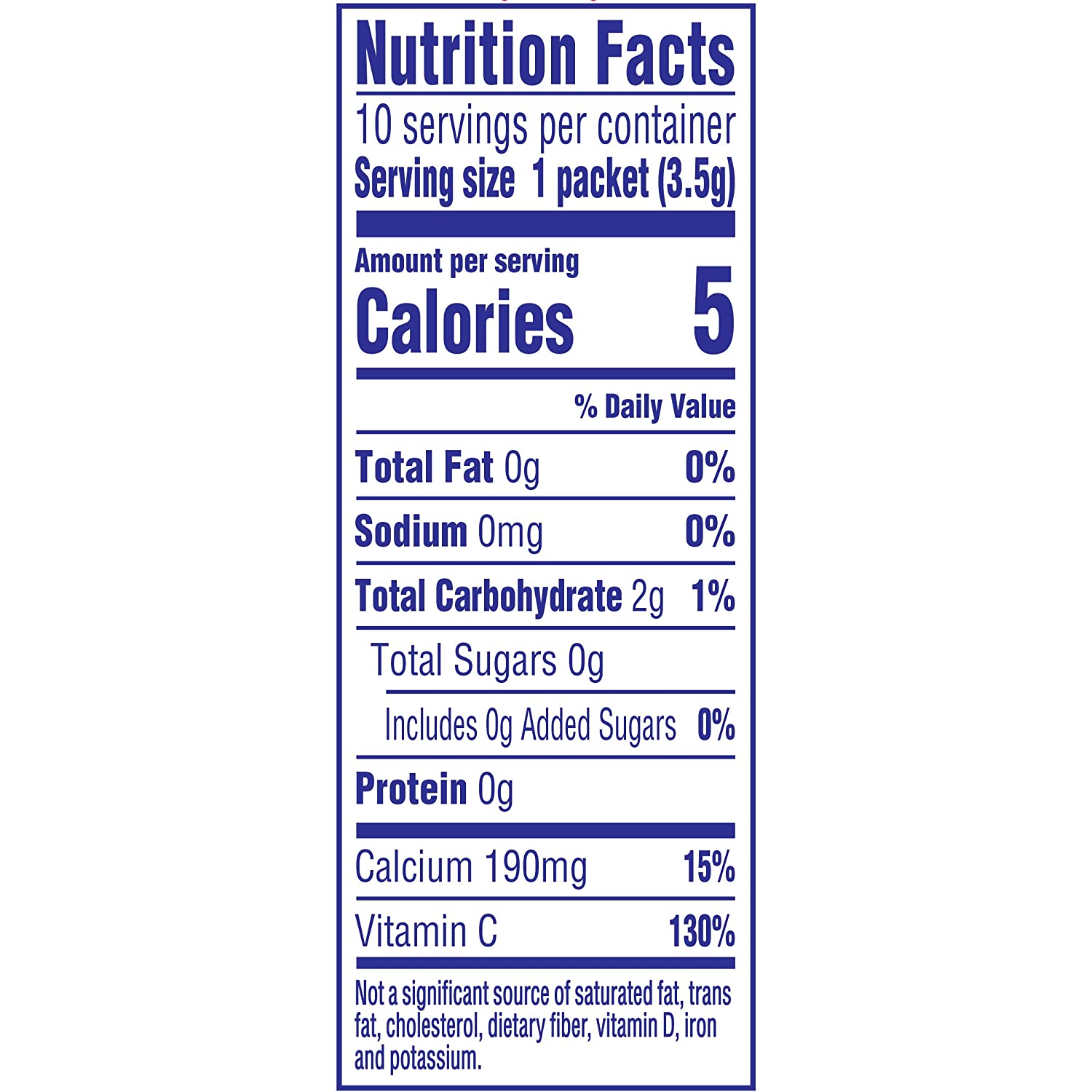 Crystal Light Drink Mix, Classic Orange,1.3 Oz( Pack of 6)