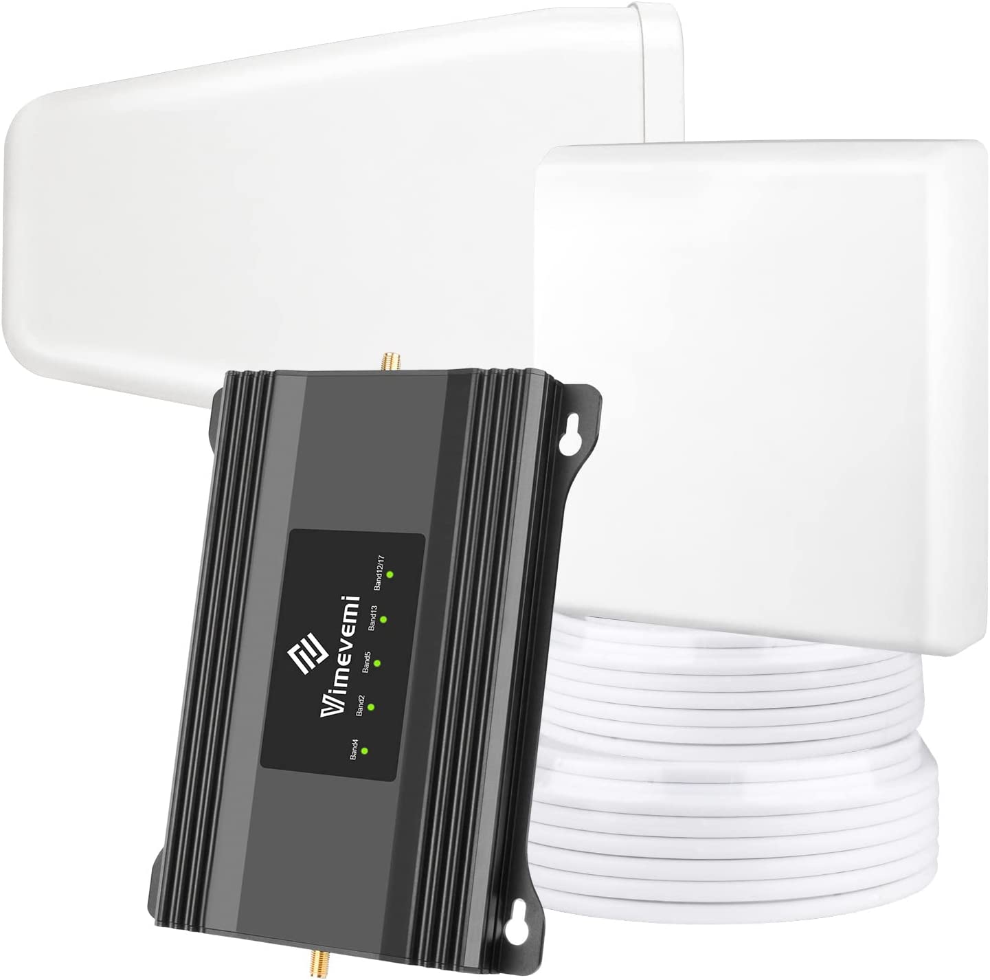 Verizon Cell Phone Signal Booster Home T Mobile AT&T Signal Booster Cell Phone Booster for Home All Carriers 5G 4G LTE 5000sqft Cell Booster Verizon Network Extender 5G Cell Phone Extender Antenna Kit