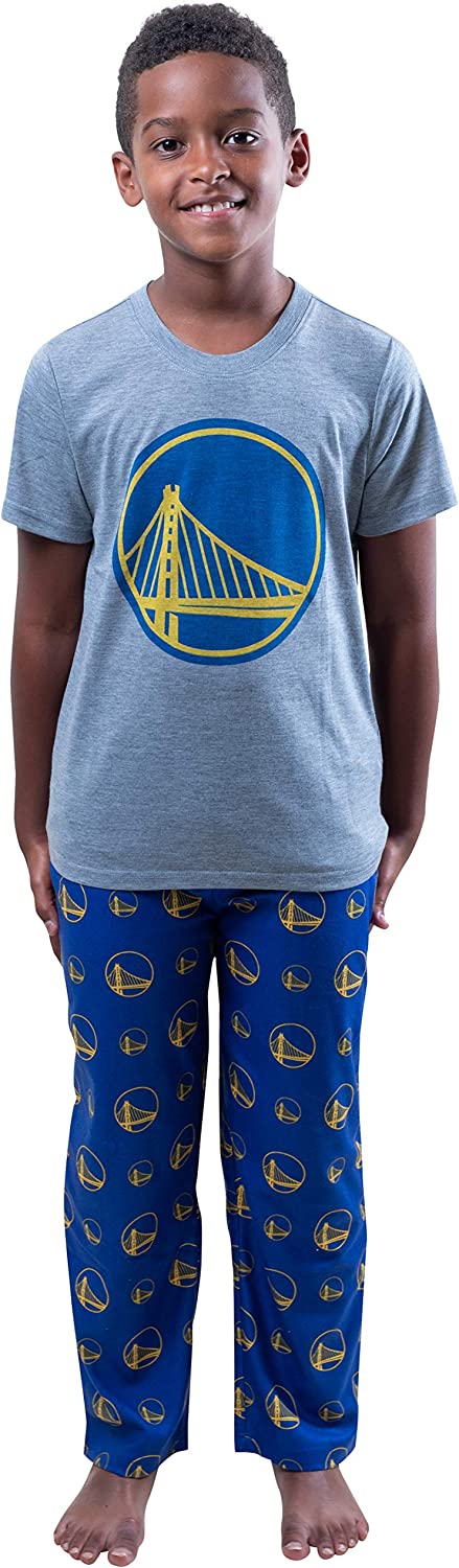 Ultra Game NBA Boy’s 2 Piece Pjs Lounge Pants & Tee Set