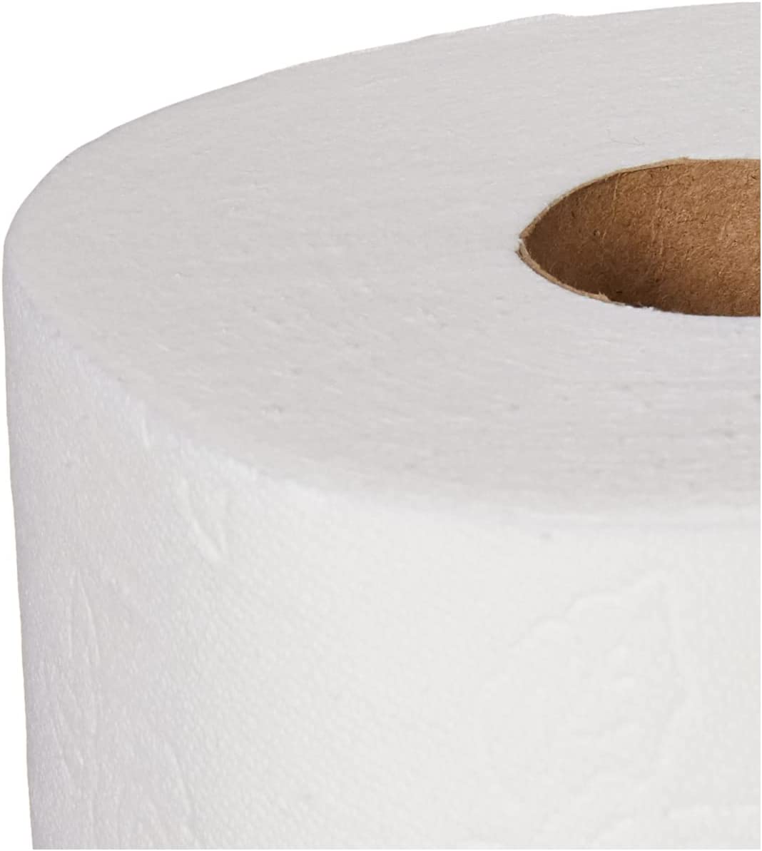Amazon Brand - Presto! 313 Sheet Mega Roll Toilet Paper， Ultra-Soft， 6 Count (Pack of 2)， 12 Family Mega Rolls = 60 Regular Rolls
