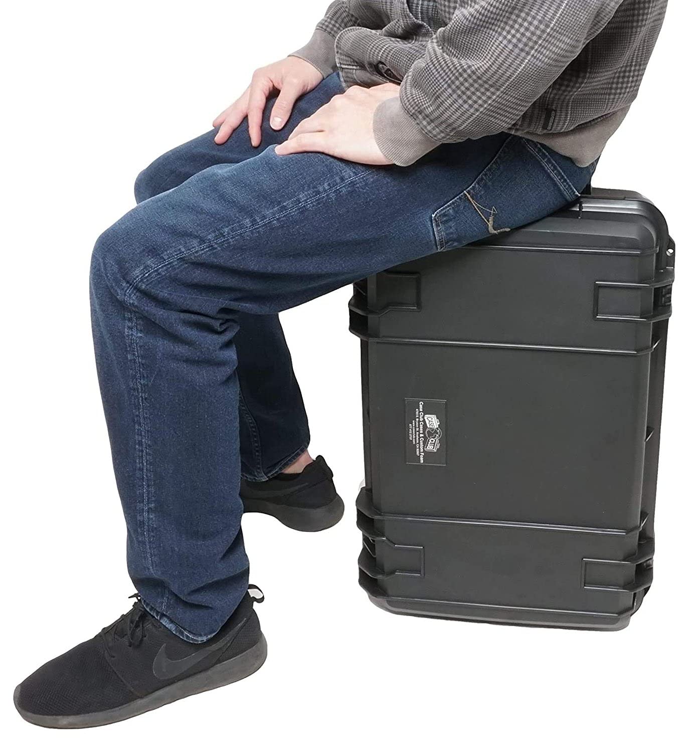 Case Club Pro Gaming Station to Fit Playstation 5. Comes with Built-in 24" 1080p Monitor, Cooling Fans. Fits PS5 (Disc or Digital), Controllers, & Games, (PS5 NOT Included) 1MS / 144 Hertz